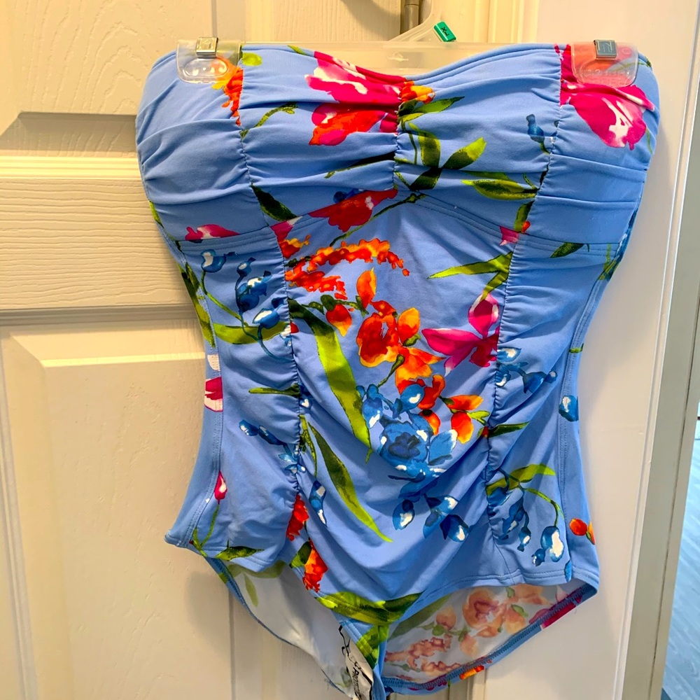 Strapless Tommy Bahama swim suit